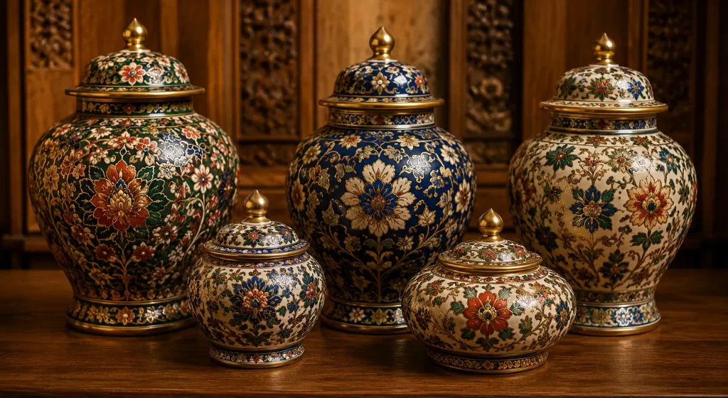 antique ceramic vases