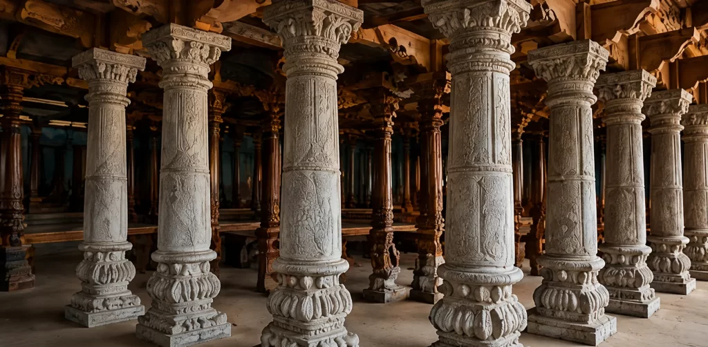 heritage stone columns